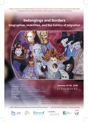 affiche Belongings and Borders